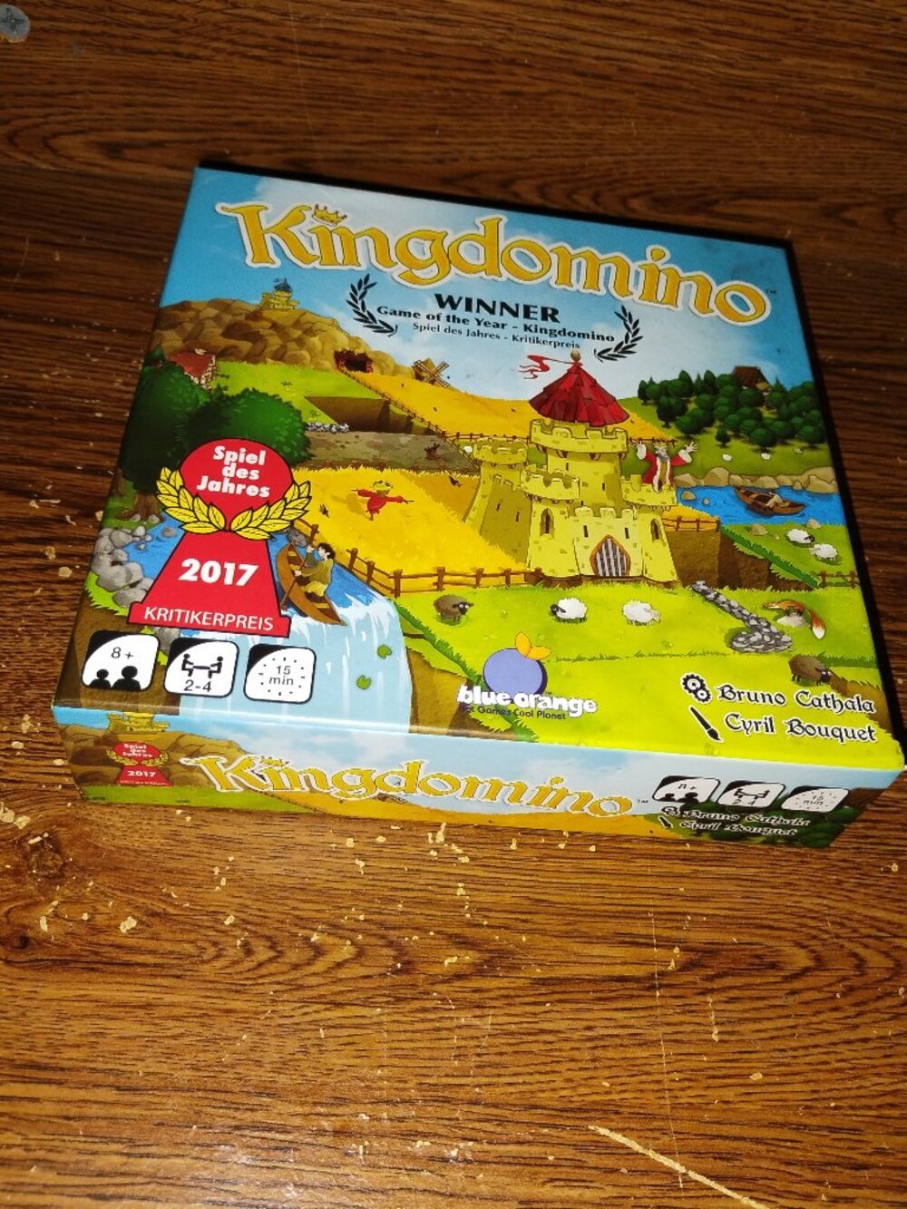 Kingdomino Board Game (Blue Orange Games, 2017) (complete)